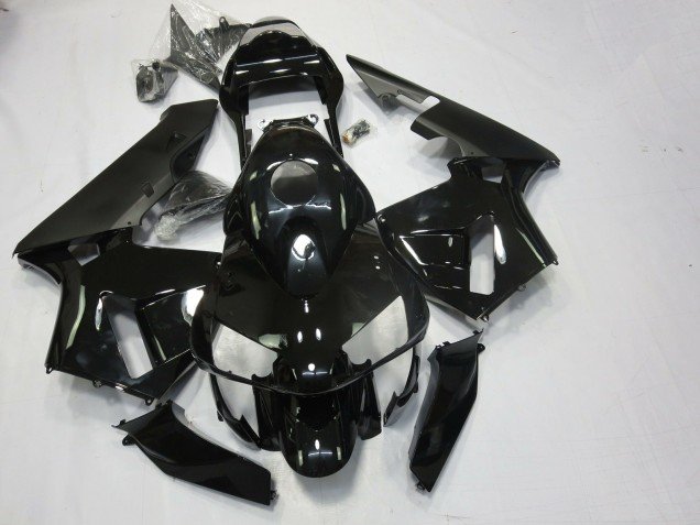 Negro Brillante & Mate 03-04 CBR600RR Carenados Moto