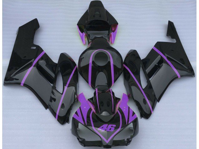 Negro Brillante & Morado 04-05 CBR1000RR Carenados Moto Negro Brillante & Morado 04-05 CBR1000RR Carenados Moto