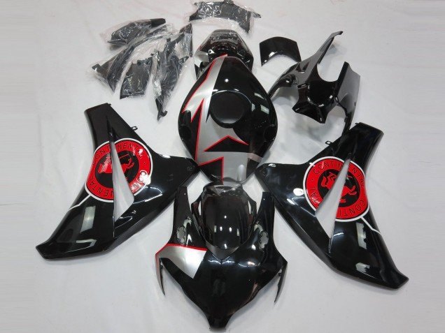 Negro Brillante & Rojo 08-11 CBR1000RR Carenados Moto Negro Brillante & Rojo 08-11 CBR1000RR Carenados Moto
