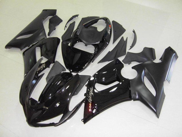 Negro Brillo 05-06 ZX6R Carenados Moto Negro Brillo 05-06 ZX6R Carenados Moto