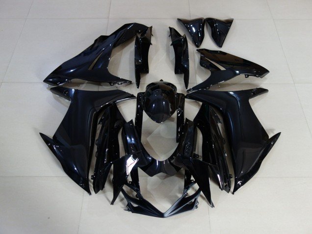 Negro Liso Brillante 11-24 GSXR 600-750 Carenados Moto Negro Liso Brillante 11-24 GSXR 600-750 Carenados Moto