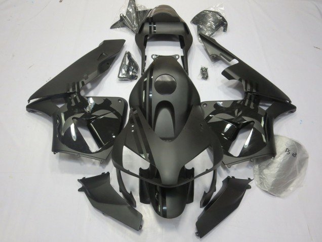 Negro Mate 03-04 CBR600RR Carenados Moto Negro Mate 03-04 CBR600RR Carenados Moto