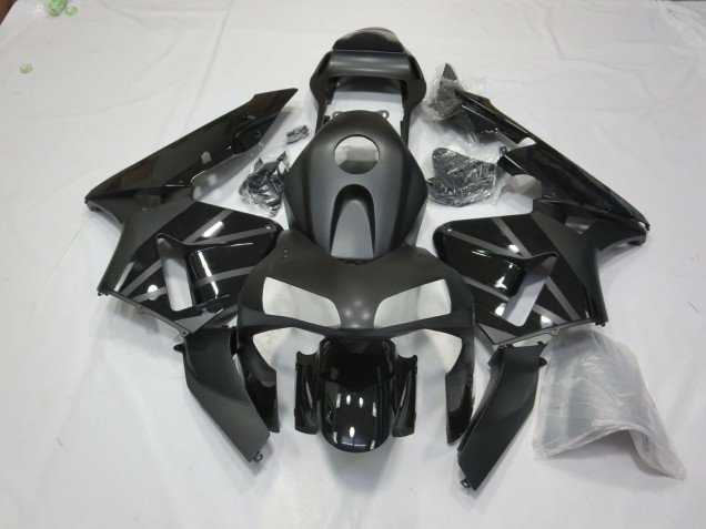 Negro Mate 03-04 CBR600RR Carenados Moto Negro Mate 03-04 CBR600RR Carenados Moto