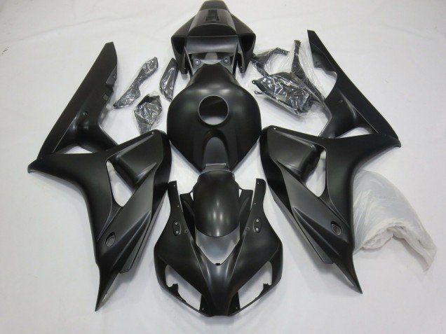 Negro Mate 06-07 CBR1000RR Carenados Moto Negro Mate 06-07 CBR1000RR Carenados Moto