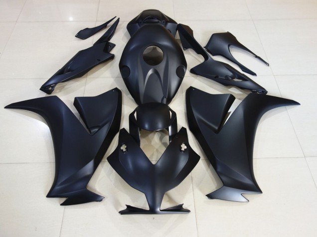 Negro Mate 12-16 CBR1000RR Carenados Moto Negro Mate 12-16 CBR1000RR Carenados Moto