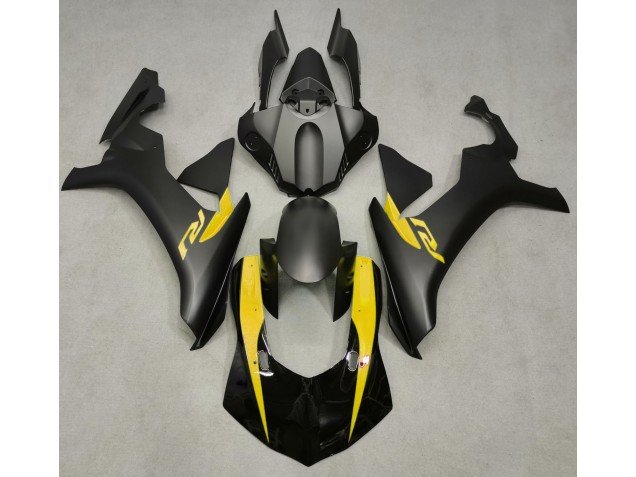 Negro Mate & Amarillo 15-19 R1 Carenados Moto