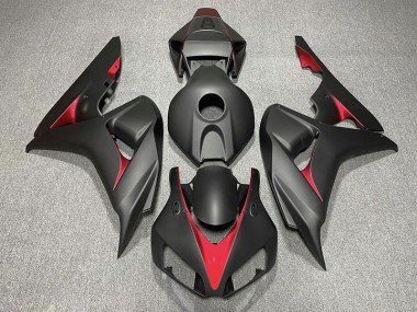 Negro Mate & Azul Claro 06-07 CBR1000RR Carenados Moto