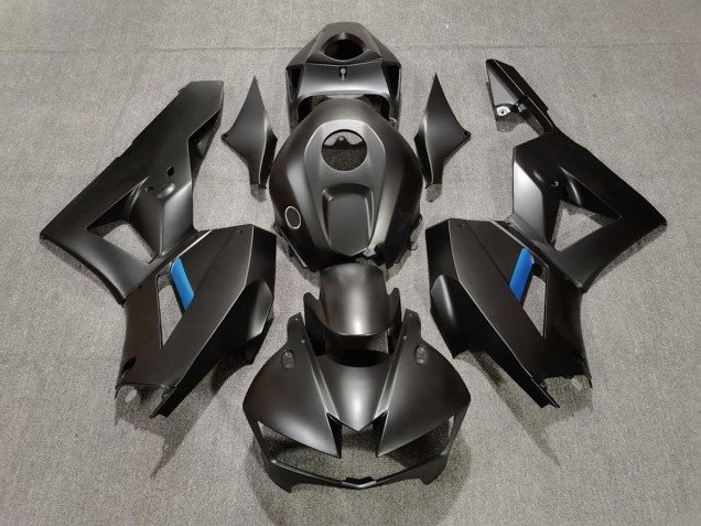 Negro Mate & Azul Claro 13-23 CBR600RR Carenados Moto