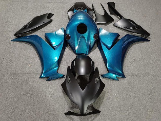 Negro Mate & Azul Especial 12-16 CBR1000RR Carenados Moto Negro Mate & Azul Especial 12-16 CBR1000RR Carenados Moto