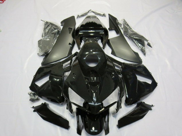 Negro Mate & Brillante 05-06 CBR600RR Carenados Moto Negro Mate & Brillante 05-06 CBR600RR Carenados Moto