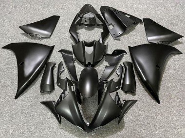 Negro Mate & Dorado 09-11 R1 Carenados Moto