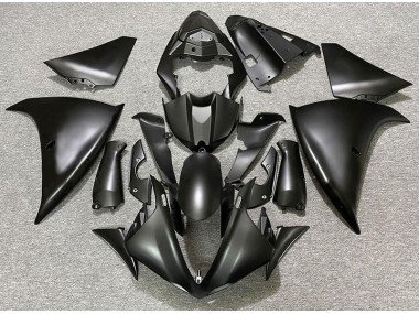 Negro Mate & Dorado 09-11 R1 Carenados Moto