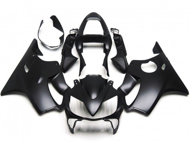 Negro Mate Liso 01-03 CBR600 F4i Carenados Moto Negro Mate Liso 01-03 CBR600 F4i Carenados Moto