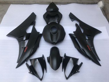 Negro Mate Liso 06-07 R6 Carenados Moto