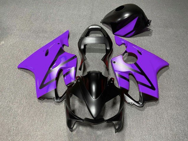 Negro Mate & Morado 01-03 CBR600 F4i Carenados Moto Negro Mate & Morado 01-03 CBR600 F4i Carenados Moto