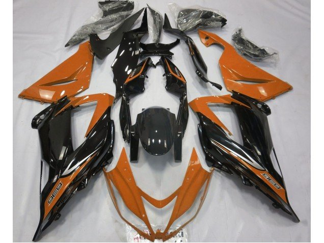 Negro & Naranja 13-18 ZX6R Carenados Moto Negro & Naranja 13-18 ZX6R Carenados Moto