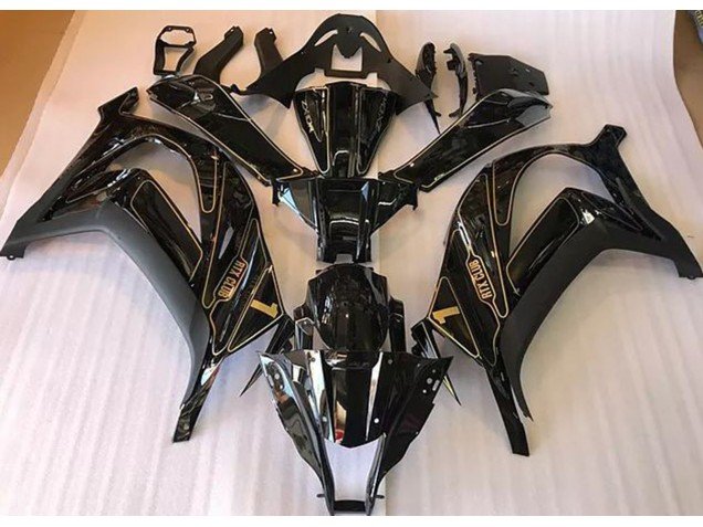 Negro & Oro 16-19 ZX10R Carenados Moto Negro & Oro 16-19 ZX10R Carenados Moto