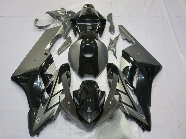 Negro & Plata 04-05 CBR1000RR Carenados Moto Negro & Plata 04-05 CBR1000RR Carenados Moto