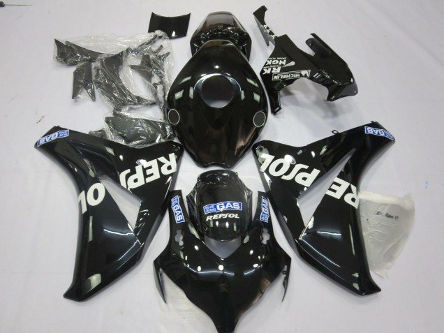 Negro Repsol 08-11 CBR1000RR Carenados Moto Negro Repsol 08-11 CBR1000RR Carenados Moto