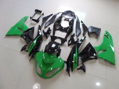 Ninja Verde Negro 09-12 ZX6R Carenados Moto