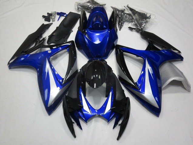 OEM Estilo Azul Profundo 06-07 GSXR 600-750 Carenados Moto OEM Estilo Azul Profundo 06-07 GSXR 600-750 Carenados Moto