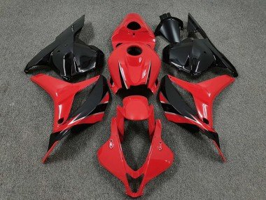 OEM Estilo Rojo & Negro 09-12 CBR600RR Carenados Moto