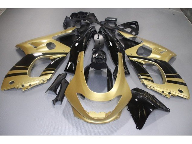 Oro Brillante & Negro 98-07 YZF600 Carenados Moto Oro Brillante & Negro 98-07 YZF600 Carenados Moto