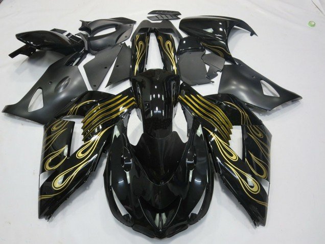 Oro Negro 06-11 ZX14R Carenados Moto Oro Negro 06-11 ZX14R Carenados Moto