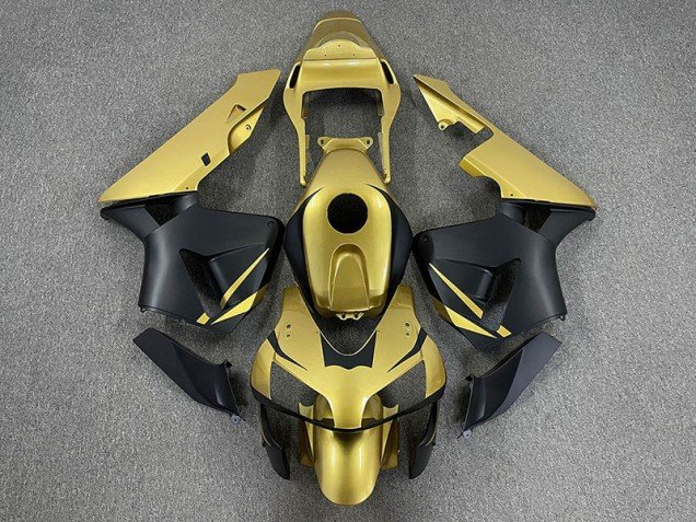 Oro & Negro Mate 03-04 CBR600RR Carenados Moto Oro & Negro Mate 03-04 CBR600RR Carenados Moto