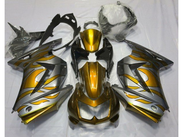 Oro & Plata Llama 08-12 Ninja 250 Carenados Moto Oro & Plata Llama 08-12 Ninja 250 Carenados Moto