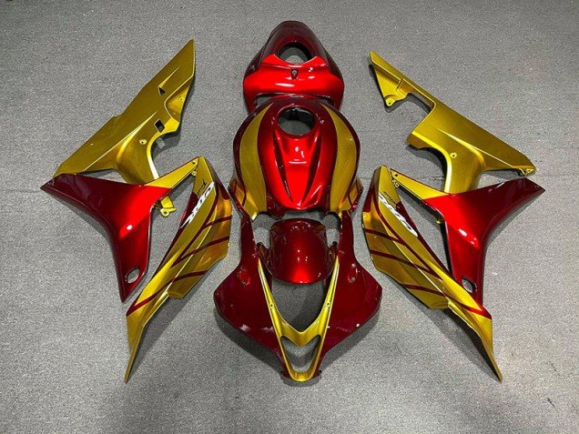 Oro Rojo 07-08 CBR600RR Carenados Moto Oro Rojo 07-08 CBR600RR Carenados Moto