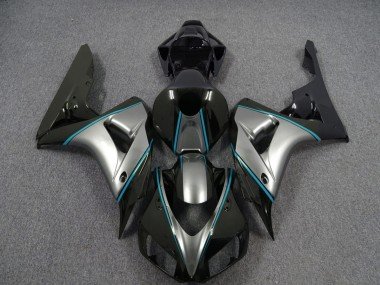 Plata Con Raya Diplomática Azul 06-07 CBR1000RR Carenados Moto