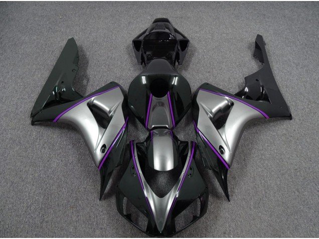 Plata Con Raya Diplomática De Color Morado Oscuro 06-07 CBR1000RR Carenados Moto Plata Con Raya Diplomática De Color Morado Oscuro 06-07 CBR1000RR Carenados Moto
