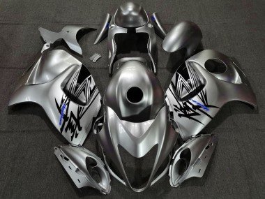 Plata Líquida & Azul 08-20 GSXR 1300 Carenados Moto