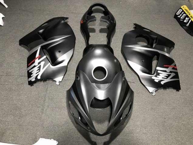 Plata Mate / Negro 97-07 GSXR 1300 Carenados Moto Plata Mate / Negro 97-07 GSXR 1300 Carenados Moto