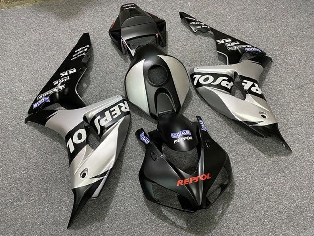 Plata Mate Repsol 06-07 CBR1000RR Carenados Moto Plata Mate Repsol 06-07 CBR1000RR Carenados Moto