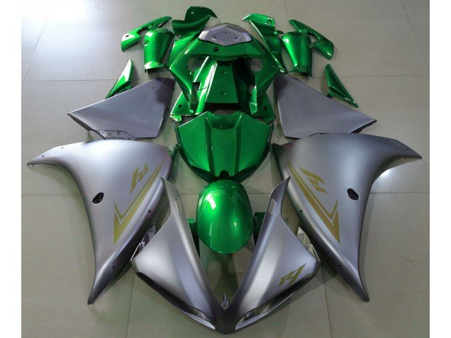 Plata Mate & Verde 09-11 R1 Carenados Moto