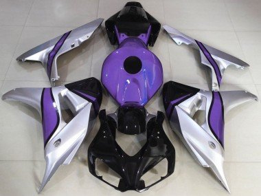Plata & Púrpura Personalizado 06-07 CBR1000RR Carenados Moto