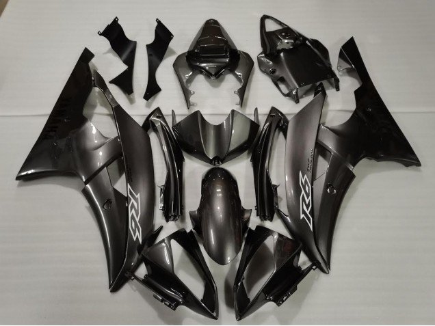 Plateado Oscuro 08-16 R6 Carenados Moto Plateado Oscuro 08-16 R6 Carenados Moto