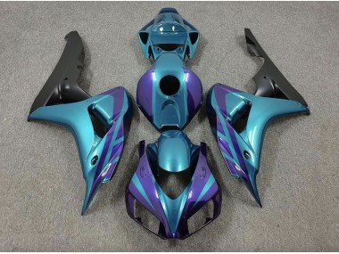 Púrpura & Esmeralda 06-07 CBR1000RR Carenados Moto