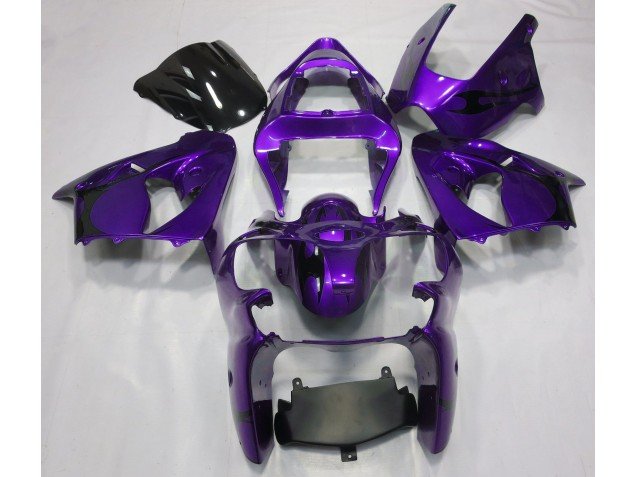 Púrpura Metálico 00-02 ZX6R Carenados Moto Púrpura Metálico 00-02 ZX6R Carenados Moto
