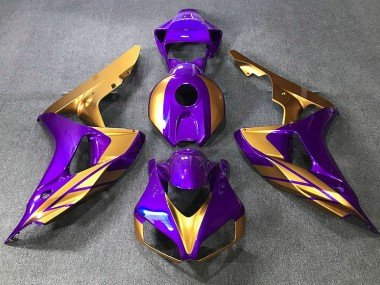 Púrpura & Oro 06-07 CBR1000RR Carenados Moto