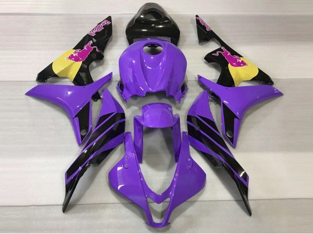 Púrpura & Rosa Toro 07-08 CBR600RR Carenados Moto Púrpura & Rosa Toro 07-08 CBR600RR Carenados Moto