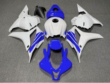 Raya Lateral Azul Oscuro & Blanca 09-12 CBR600RR Carenados Moto