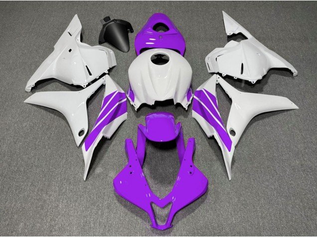 Raya Lateral Morada & Blanca 09-12 CBR600RR Carenados Moto Raya Lateral Morada & Blanca 09-12 CBR600RR Carenados Moto