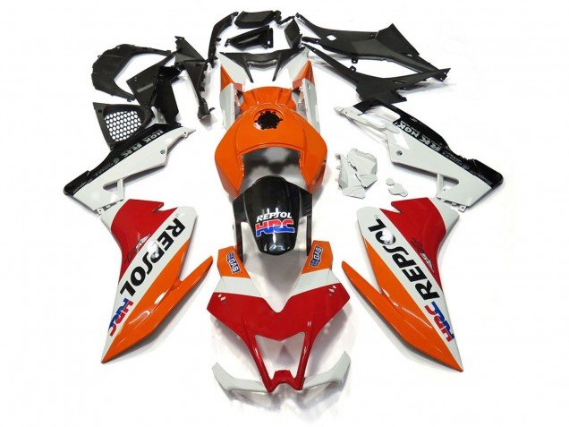 Repsol Blanco & Rojo 12-15 RS4 125 Carenados Moto Repsol Blanco & Rojo 12-15 RS4 125 Carenados Moto