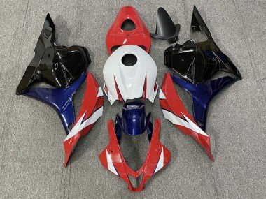 Rojo & Blanco 09-12 CBR600RR Carenados Moto