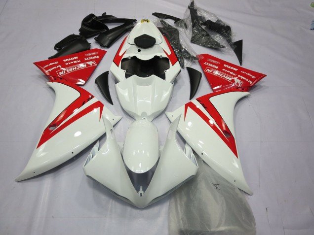 Rojo & Blanco 12-14 R1 Carenados Moto