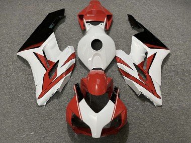 Rojo Blanco & Negro Brillo 04-05 CBR1000RR Carenados Moto