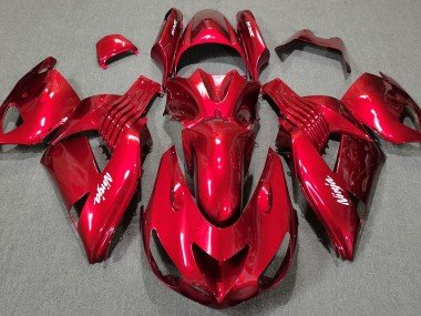 Rojo Brillante 06-11 ZX14R Carenados Moto